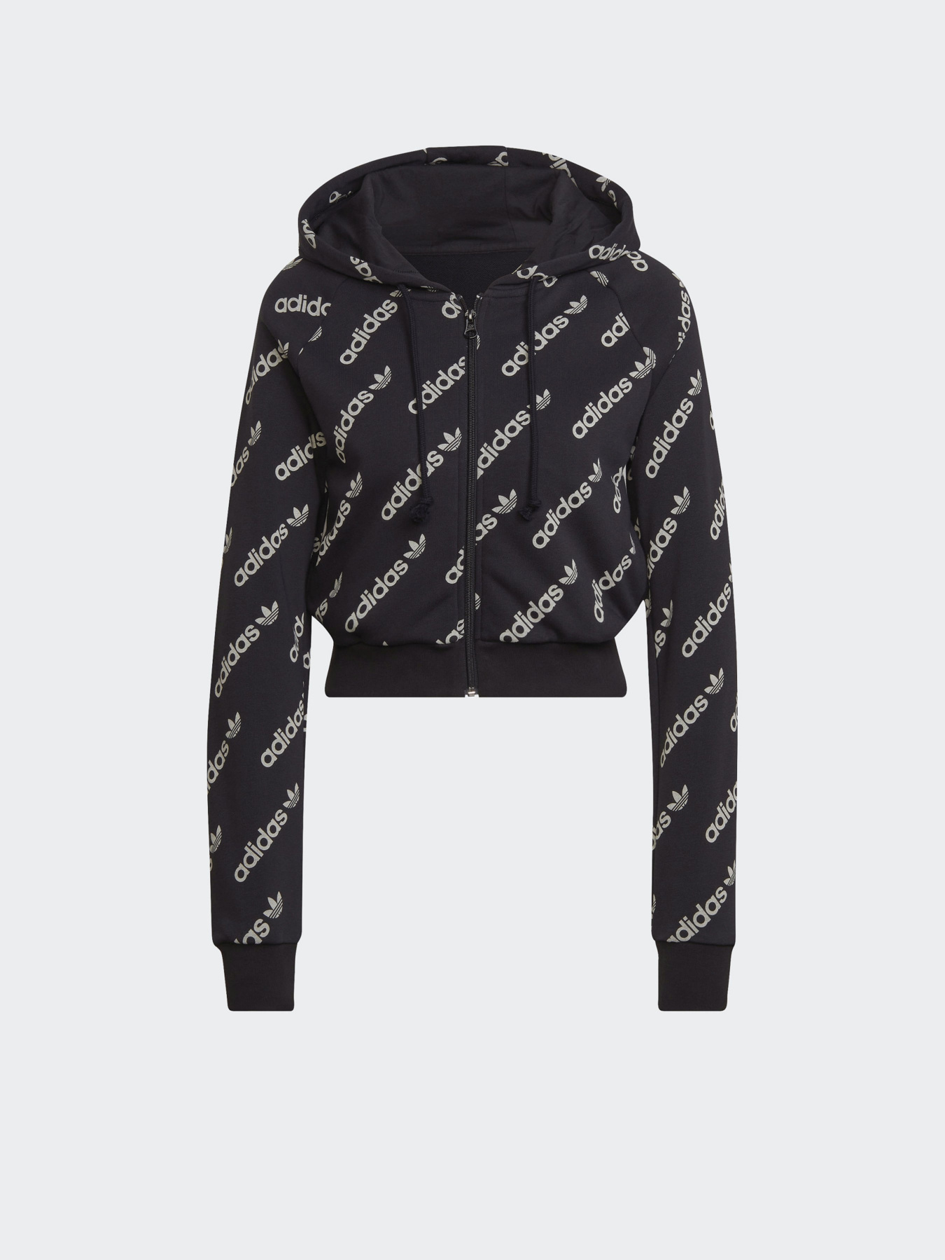 Кофта спортивная Adidas Cropped Monogram Track модель HM4889 Фото