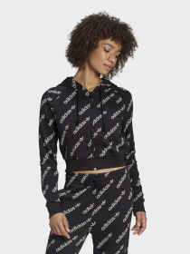 Кофта спортивная Adidas Cropped Monogram Track модель HM4889 Фото