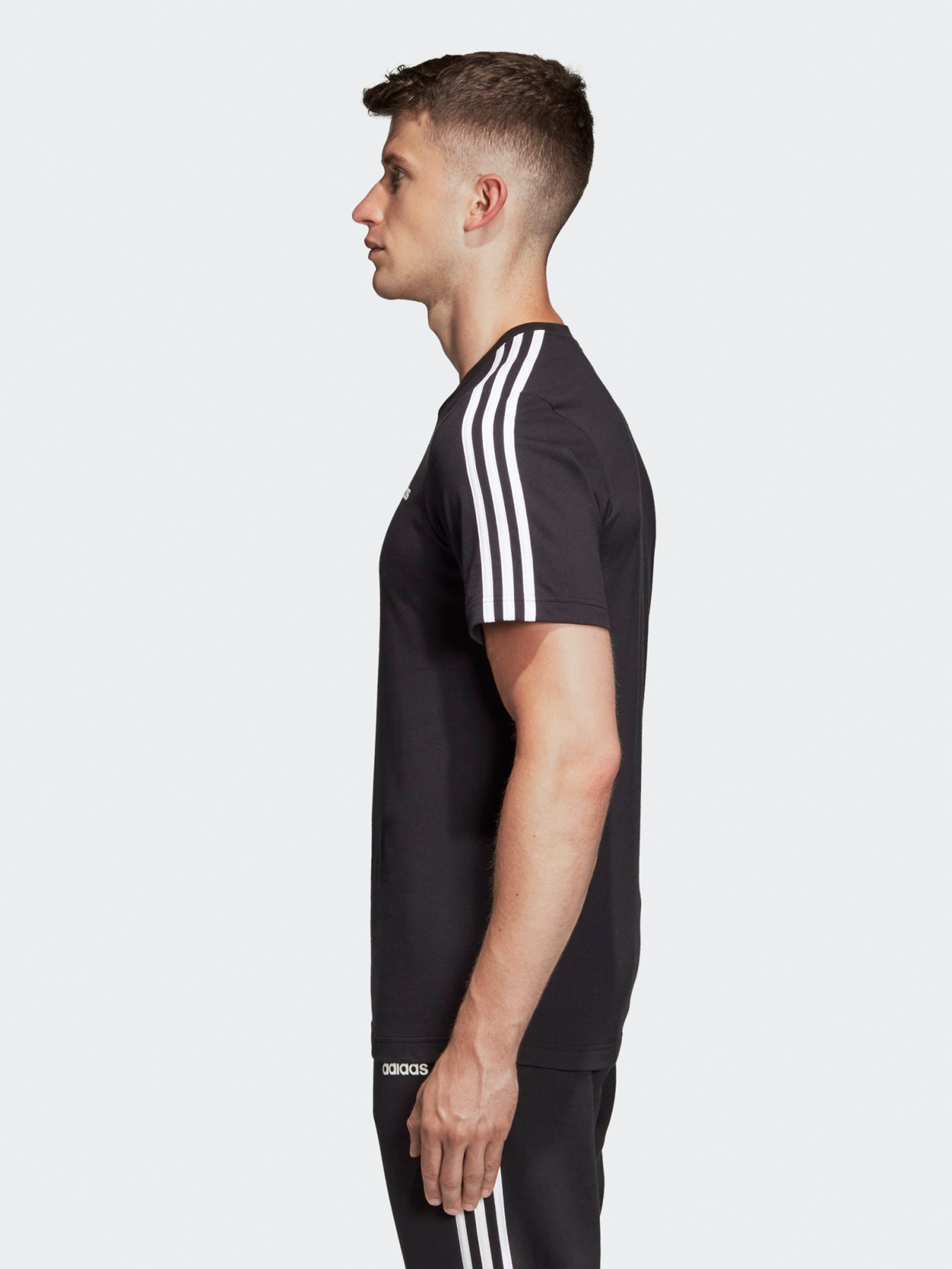 Футболка Adidas ESSENTIALS 3-STRIPES TRACK модель DQ3113 Фото