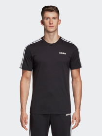 Футболка Adidas ESSENTIALS 3-STRIPES TRACK модель DQ3113 Фото