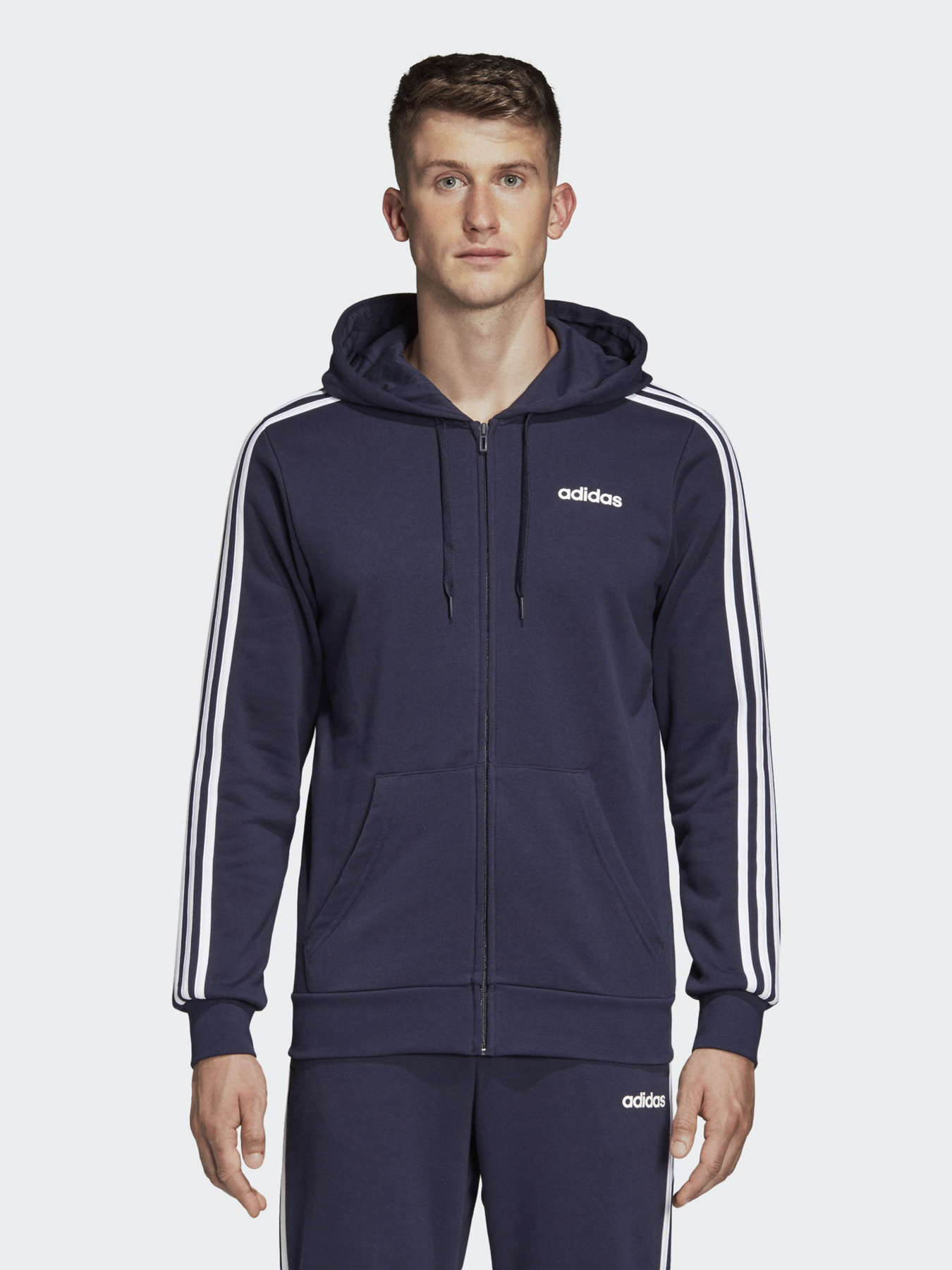 Кофта Adidas ESSENTIALS 3-STRIPES TRACK модель DU0471 Фото