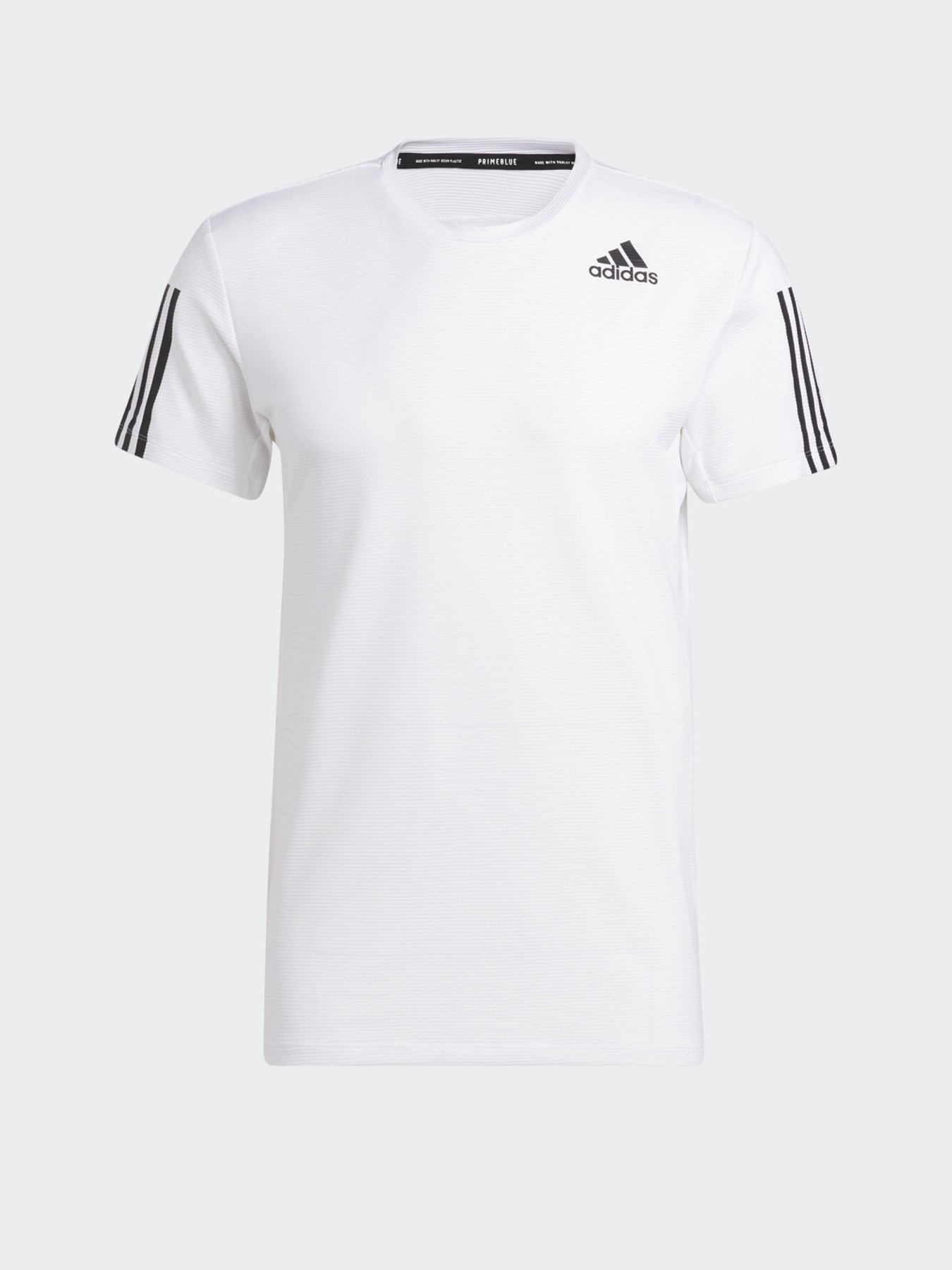 Футболка спортивна Adidas Primeblue Aeroready 3 Stripes модель H16877 Фото