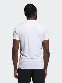 Футболка спортивна Adidas Primeblue Aeroready 3 Stripes модель H16877 Фото