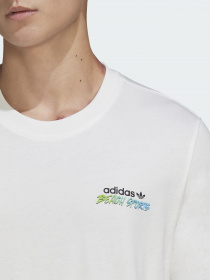 Футболка Adidas Graphic Stoked Fish Flowers модель HC7143 Фото