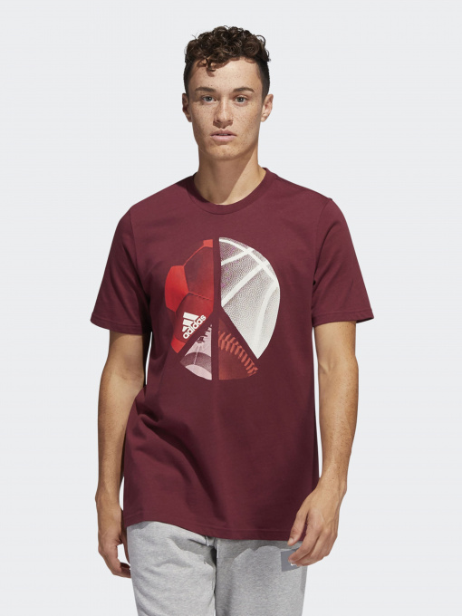 Футболка Adidas Multiplicity Graphic модель HE4820 Фото