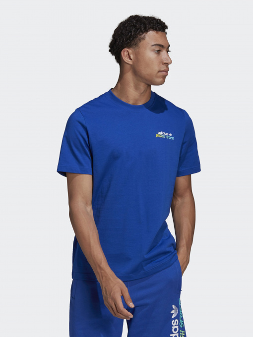 Футболка Adidas Graphic Stoked Fish Flowers модель HF2303 Фото