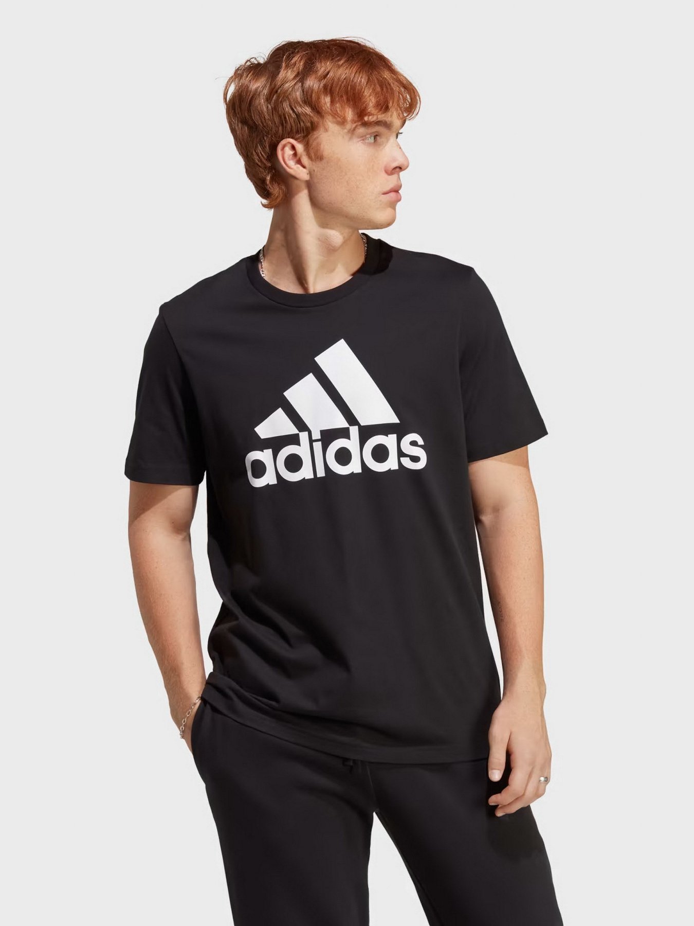 Футболка Adidas Essentials Single Jersey Big Logo модель IC9347 Фото