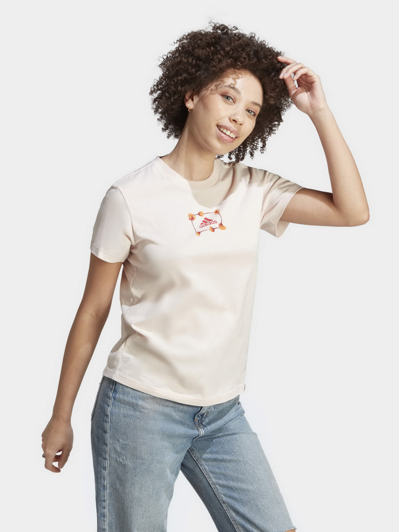 Футболка Adidas Photo Logo Graphic Sportswear модель IJ7323 Фото