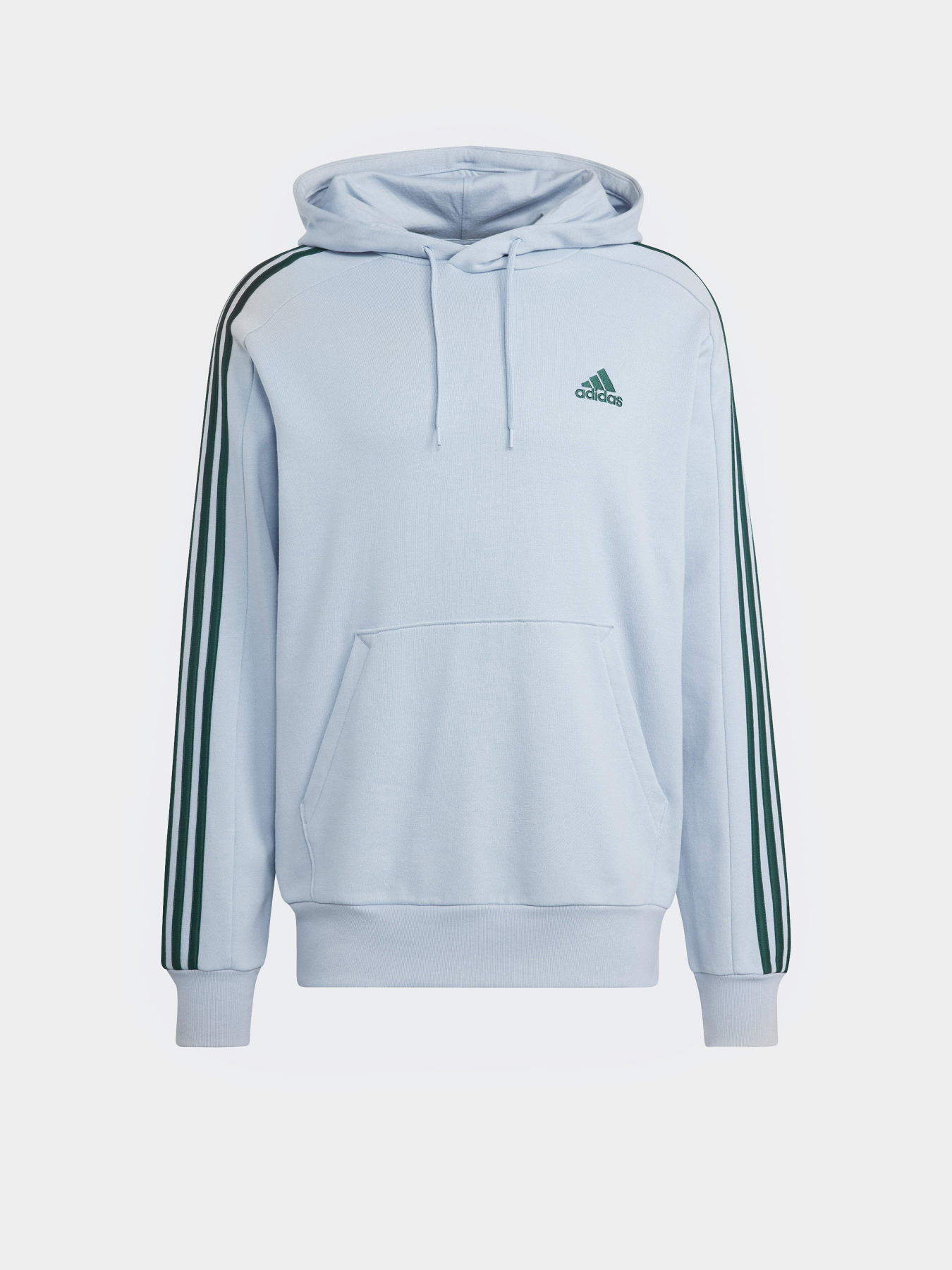 Худі Adidas Essentials French Terry 3-Stripes модель IJ8680 Фото