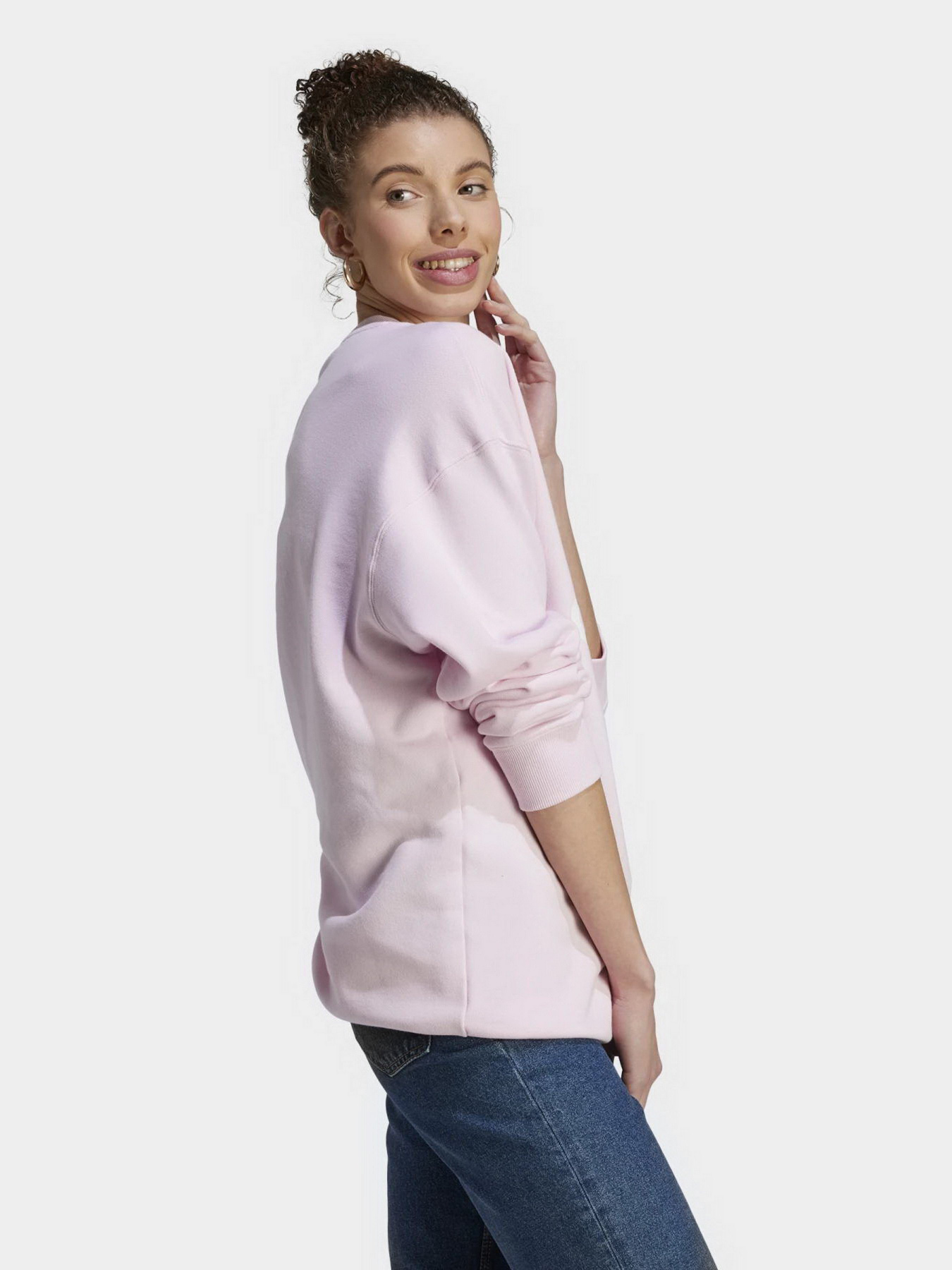 Світшот Adidas Essentials Big Logo Oversized French Terry модель IL3338 Фото