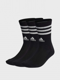 Набор носков Adidas 3-Stripes Cushioned Crew модель IC1321 Фото