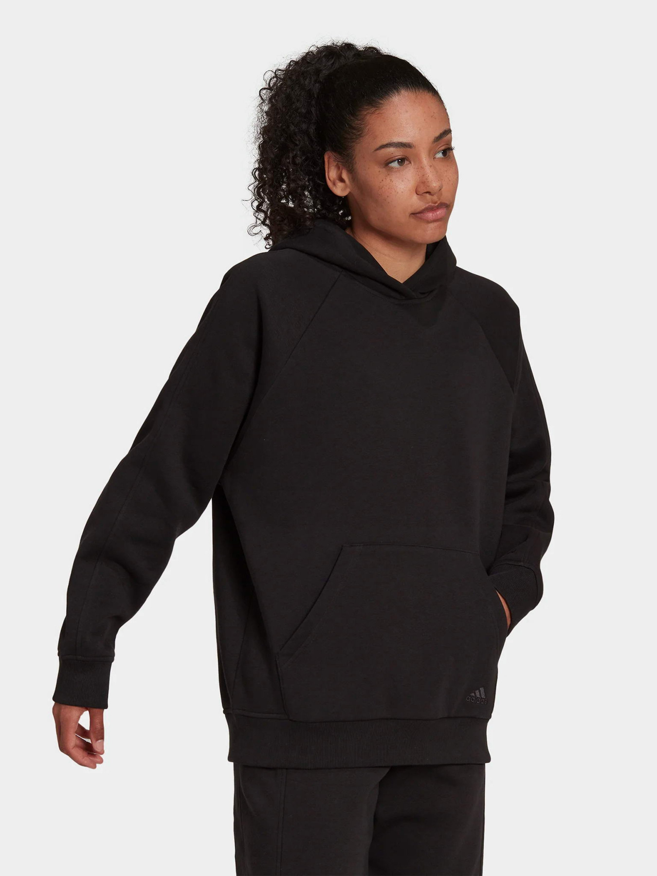 Худи Adidas adidas ALL SZN Fleece Boyfriend модель HC8823 Фото