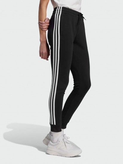 Штани спортивні adidas Essentials 3-Stripes Fleece модель HZ5753 — фото 3 - INTERTOP