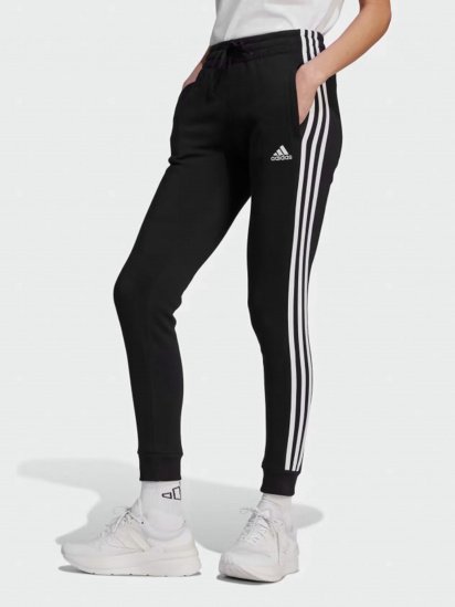 Штани спортивні adidas Essentials 3-Stripes Fleece модель HZ5753 — фото - INTERTOP