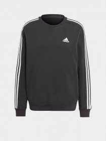 Свитшот Adidas Essentials Fleece 3-Stripes модель IB4027 Фото