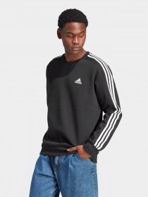Свитшот Adidas Essentials Fleece 3-Stripes модель IB4027 Фото