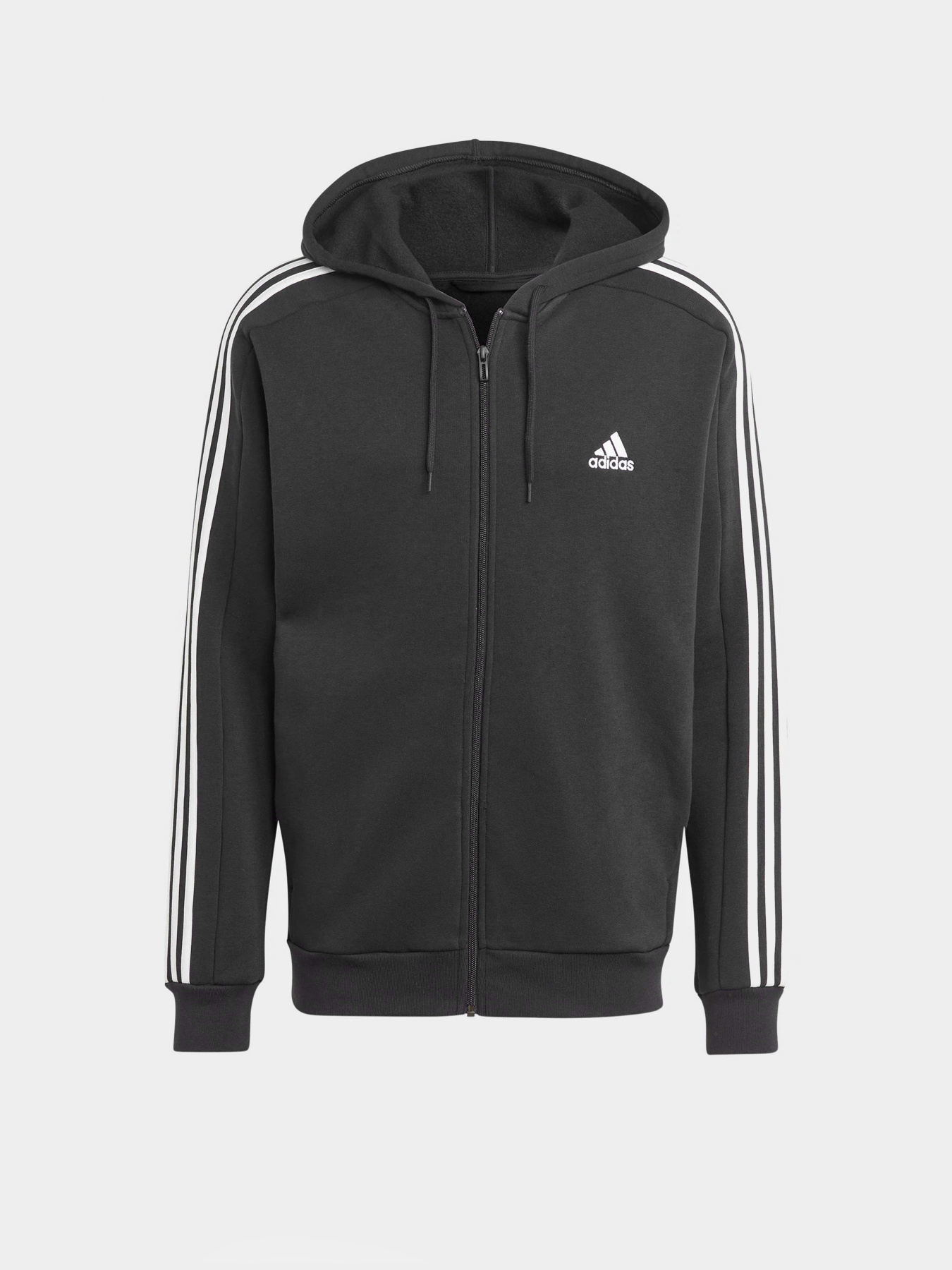 Спортивна кофта Adidas Essentials Fleece 3-Stripes Full-Zip модель IB4029 Фото