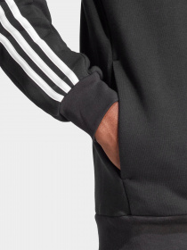 Спортивна кофта Adidas Essentials Fleece 3-Stripes Full-Zip модель IB4029 Фото