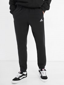 Штани спортивні Adidas Essentials Fleece 3-Stripes Tapered Cuff модель IB4038 Фото