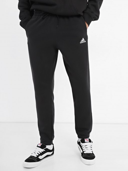Брюки Adidas ESSENTIALS FLEECE 3-STRIPES TA модель IB4038 Фото