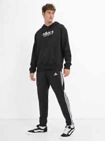 Штаны спортивные Adidas ESSENTIALS FLEECE 3-STRIPES TA модель IB4038 Фото