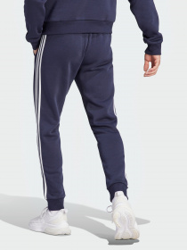 Штаны спортивные Adidas Essentials Fleece 3-Stripes Tapered Cuff модель IJ6493 Фото