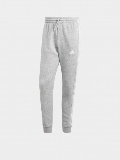 Штани спортивні adidas Essentials Fleece 3-Stripes Tapered Cuff модель IJ6494 — фото 5 - INTERTOP