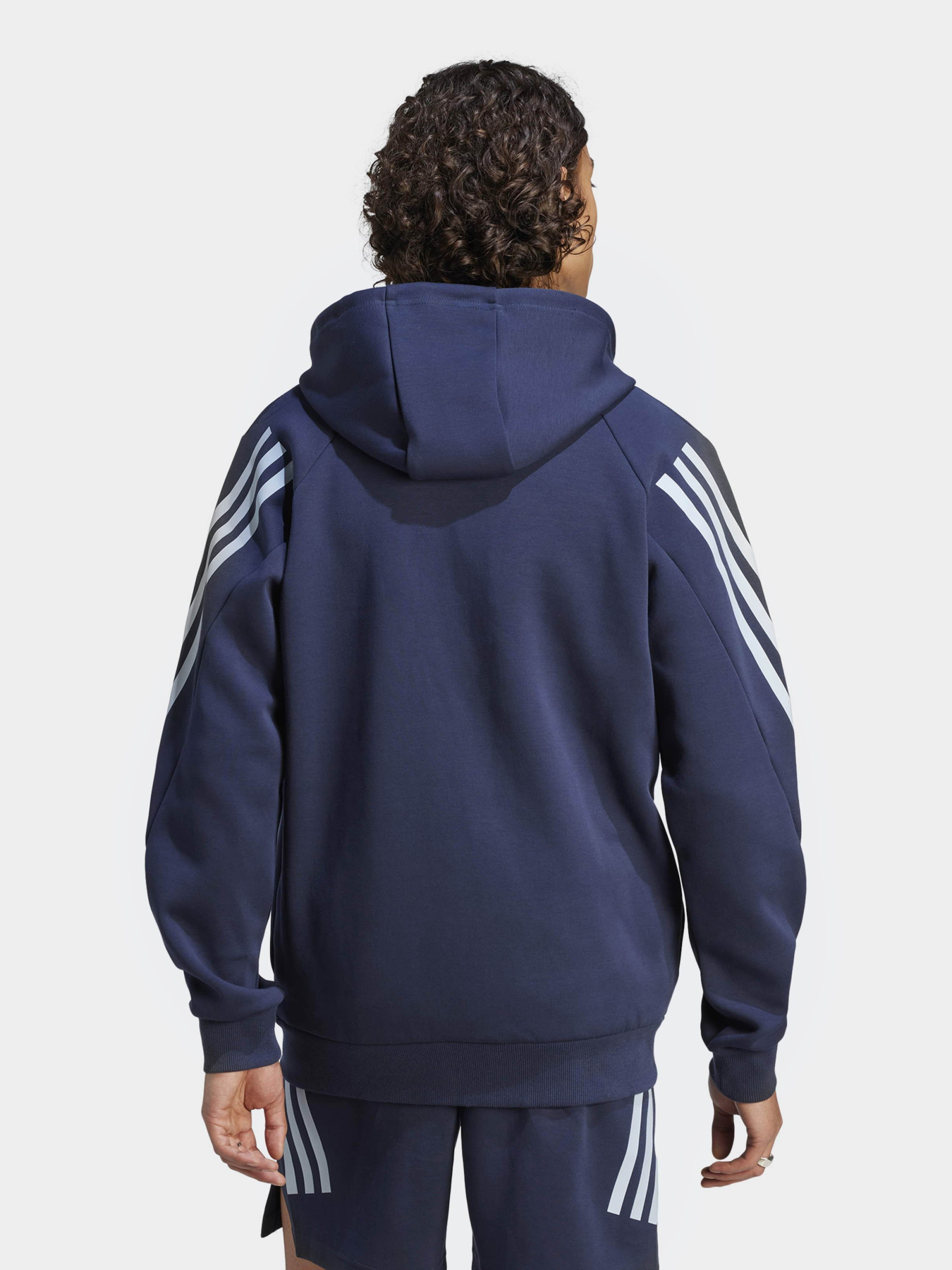Худі Adidas Future Icons 3-Stripes Full-Zip Sportswear модель IJ8879 Фото