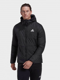 Зимняя куртка Adidas BSC 3-Stripes Hooded Insulated модель HG6276 Фото