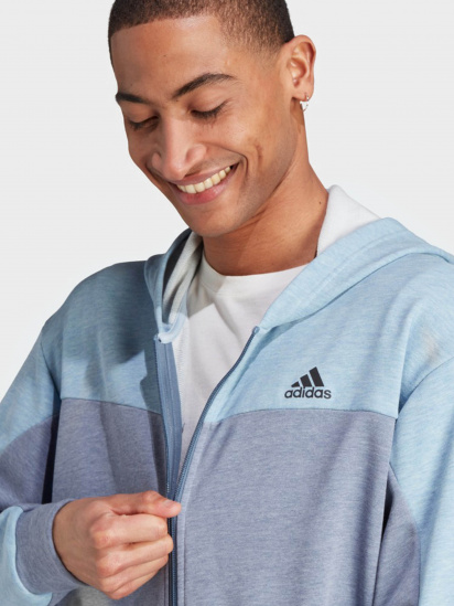 Кофта спортивна adidas Mélange Full-Zip модель IJ8978 — фото 5 - INTERTOP