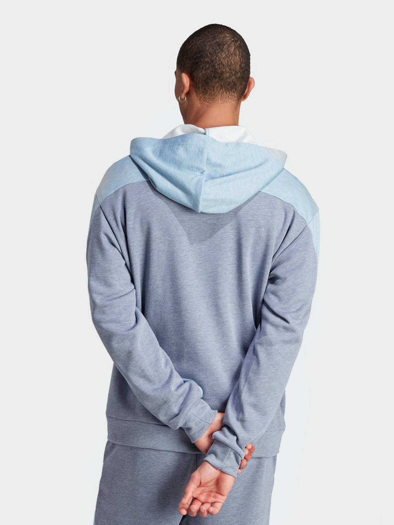 Спортивна кофта Adidas Mélange Full-Zip модель IJ8978 Фото