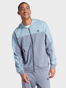 Спортивна кофта Adidas Mélange Full-Zip модель IJ8978 Фото