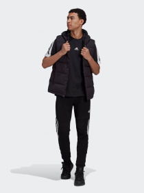 Жилет с утеплителем Adidas Helionic Hooded Down модель HG6277 Фото