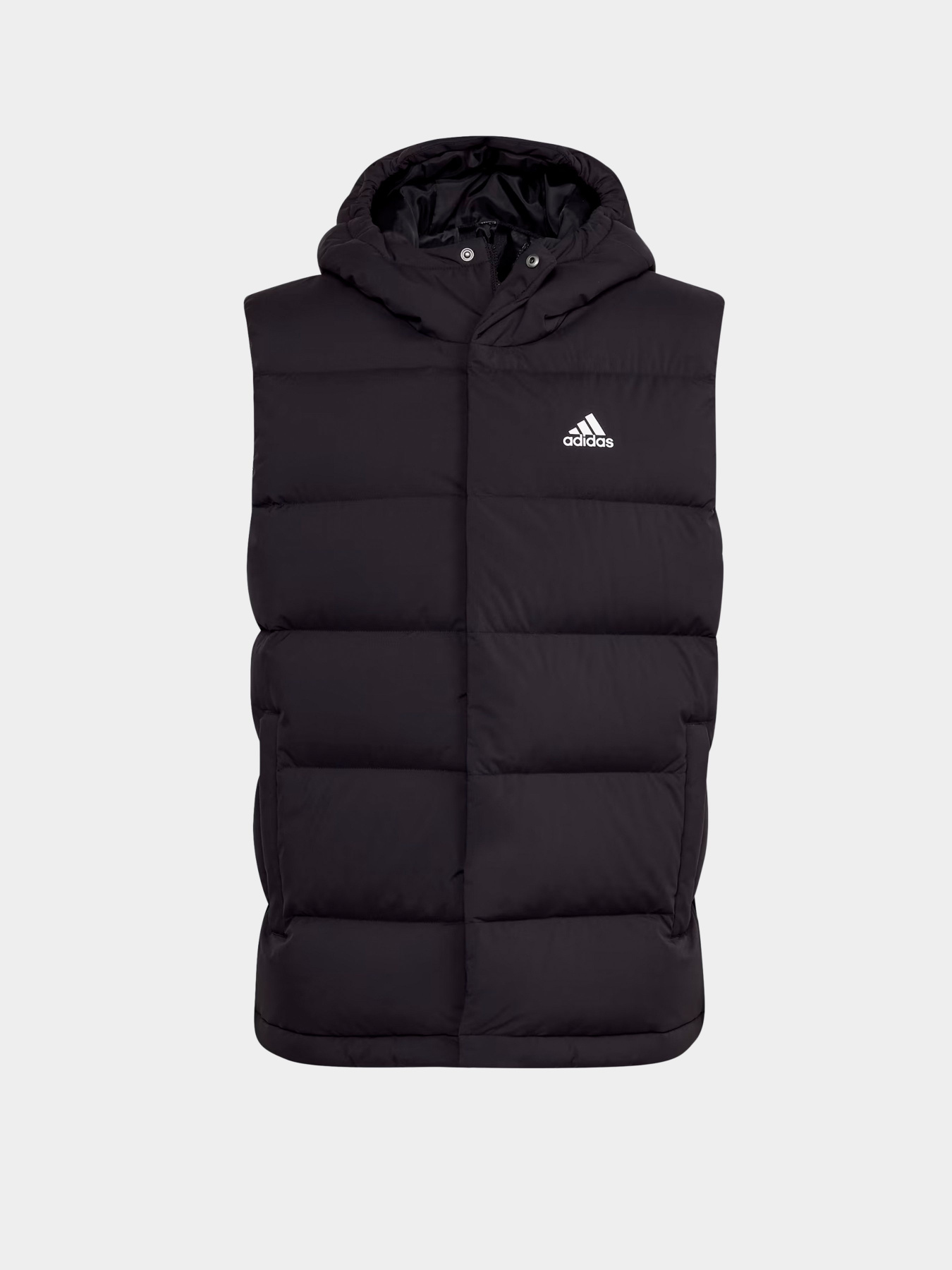 Утеплений жилет Adidas Helionic Hooded Down модель HG6277 Фото