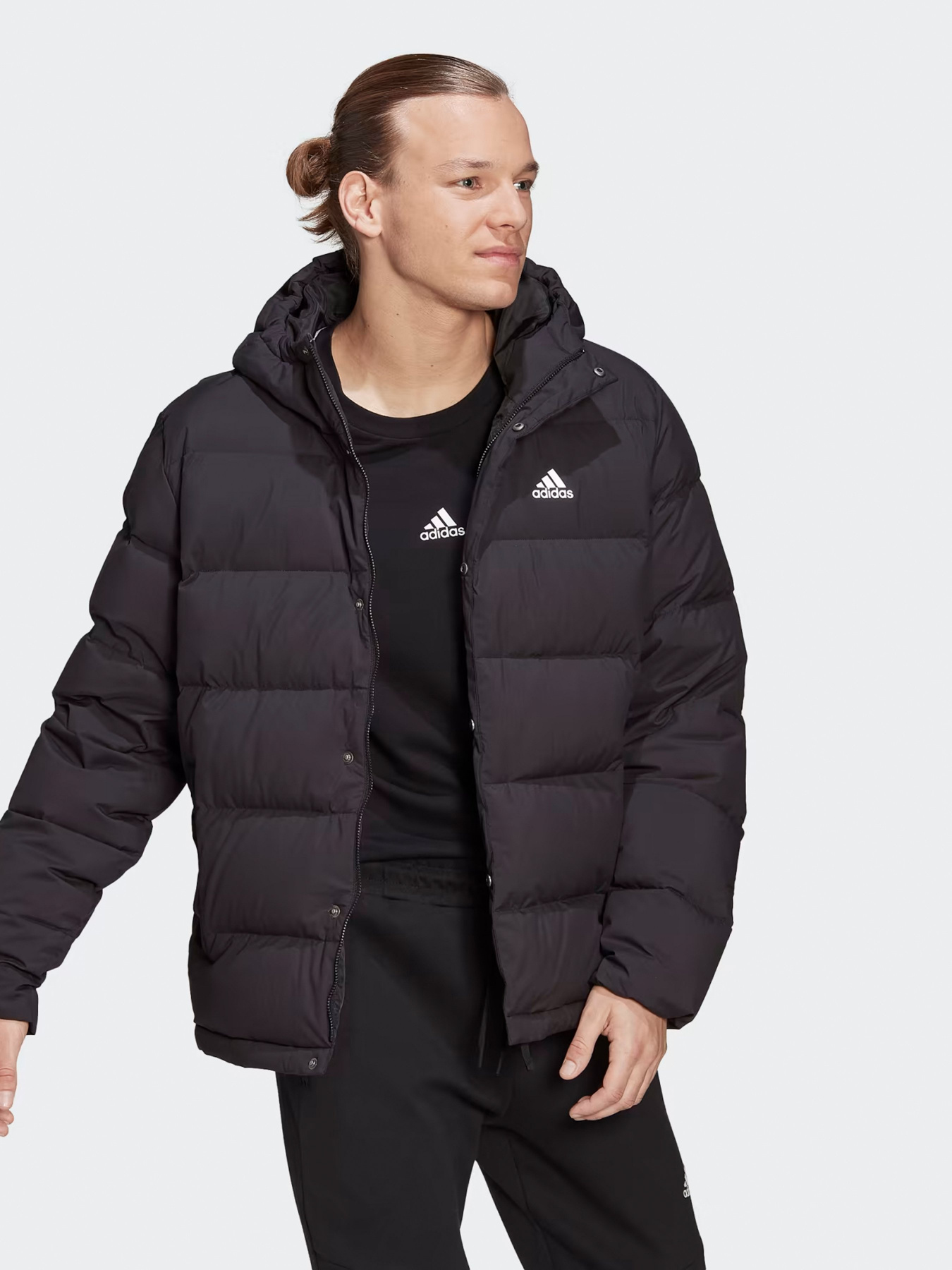 Пуховик Adidas Helionic Sportswear модель HG8751 Фото