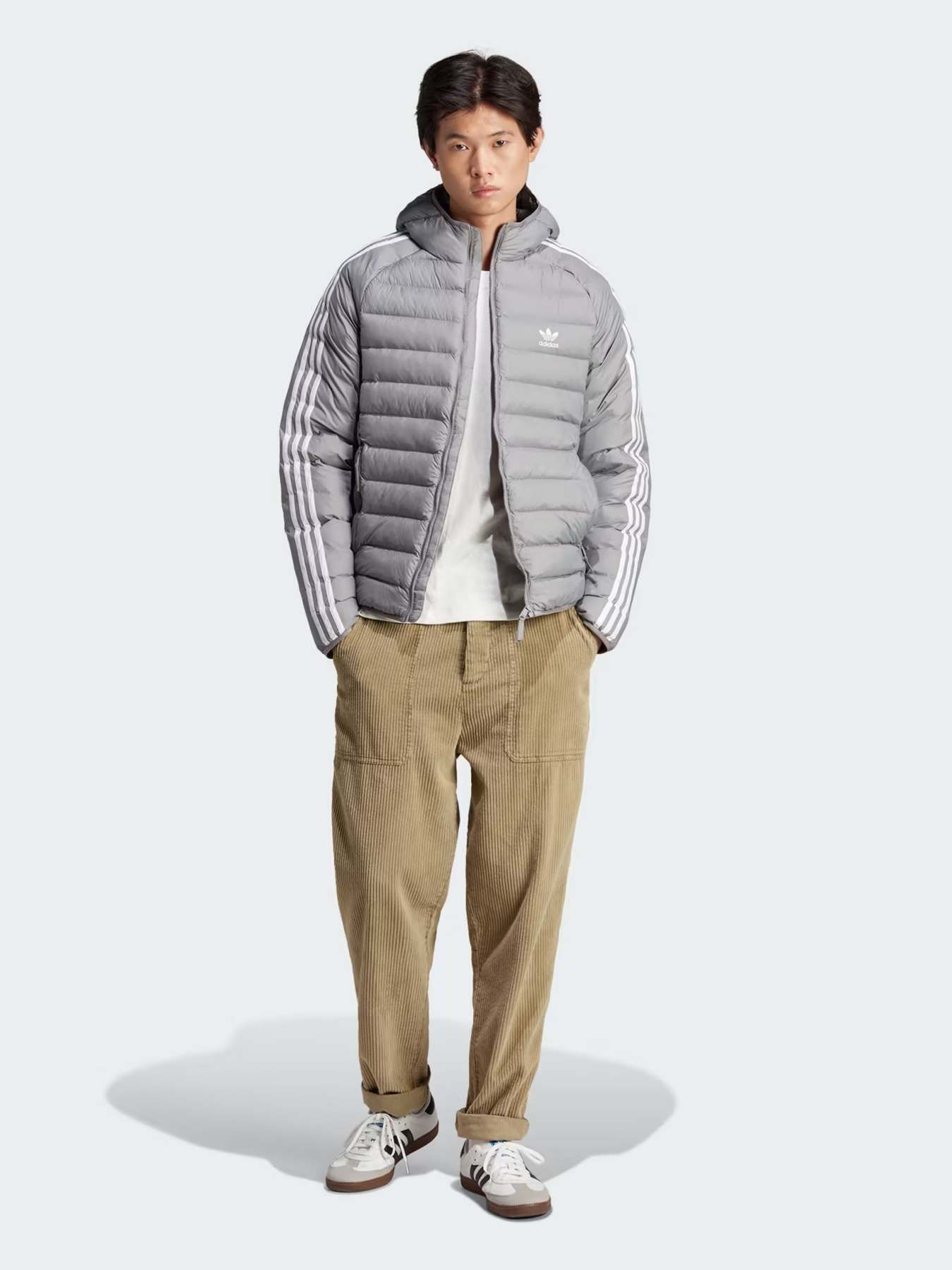 Демісезонна куртка Adidas Padded Hooded Puffer модель HZ0689 Фото