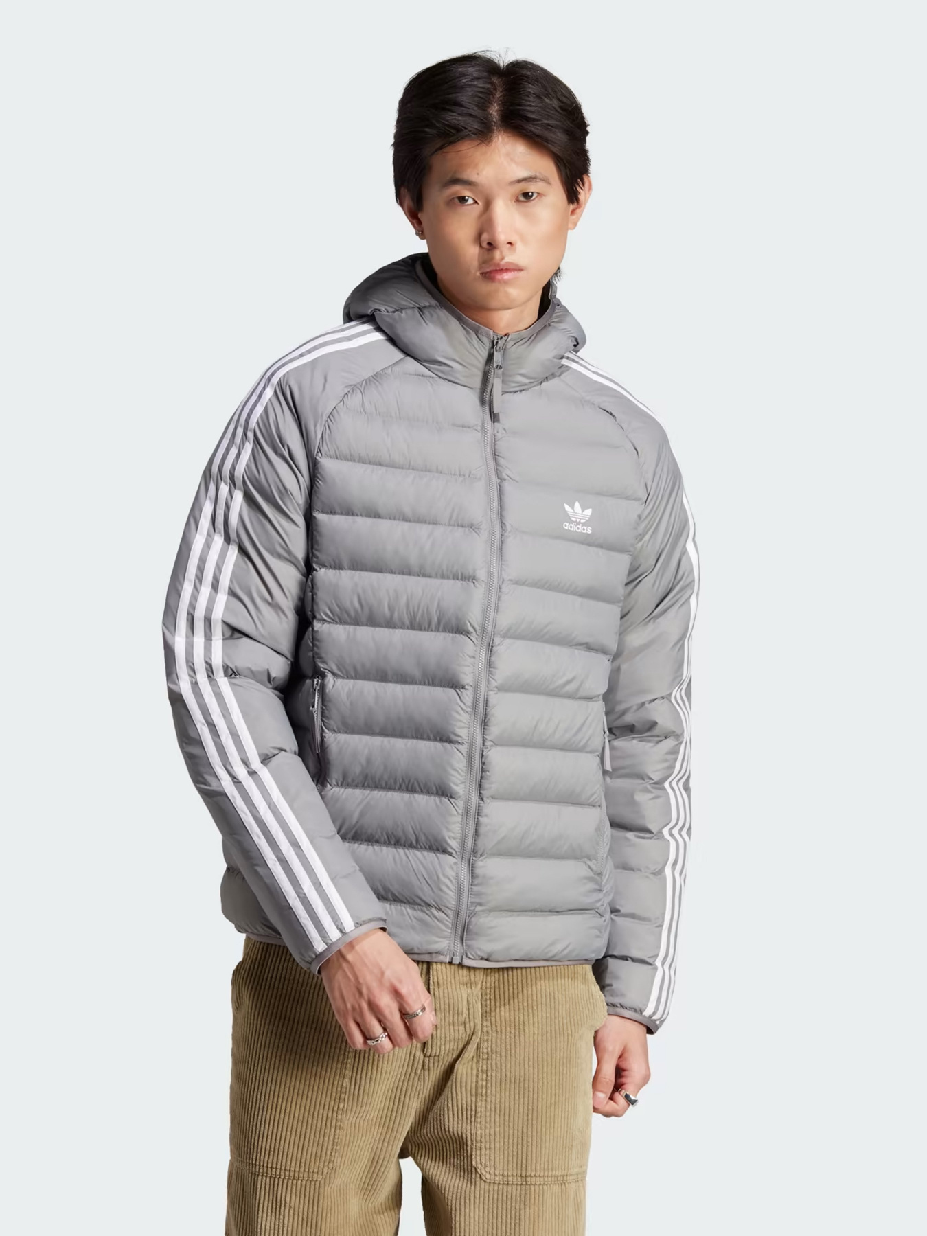 Демісезонна куртка Adidas Padded Hooded Puffer модель HZ0689 Фото