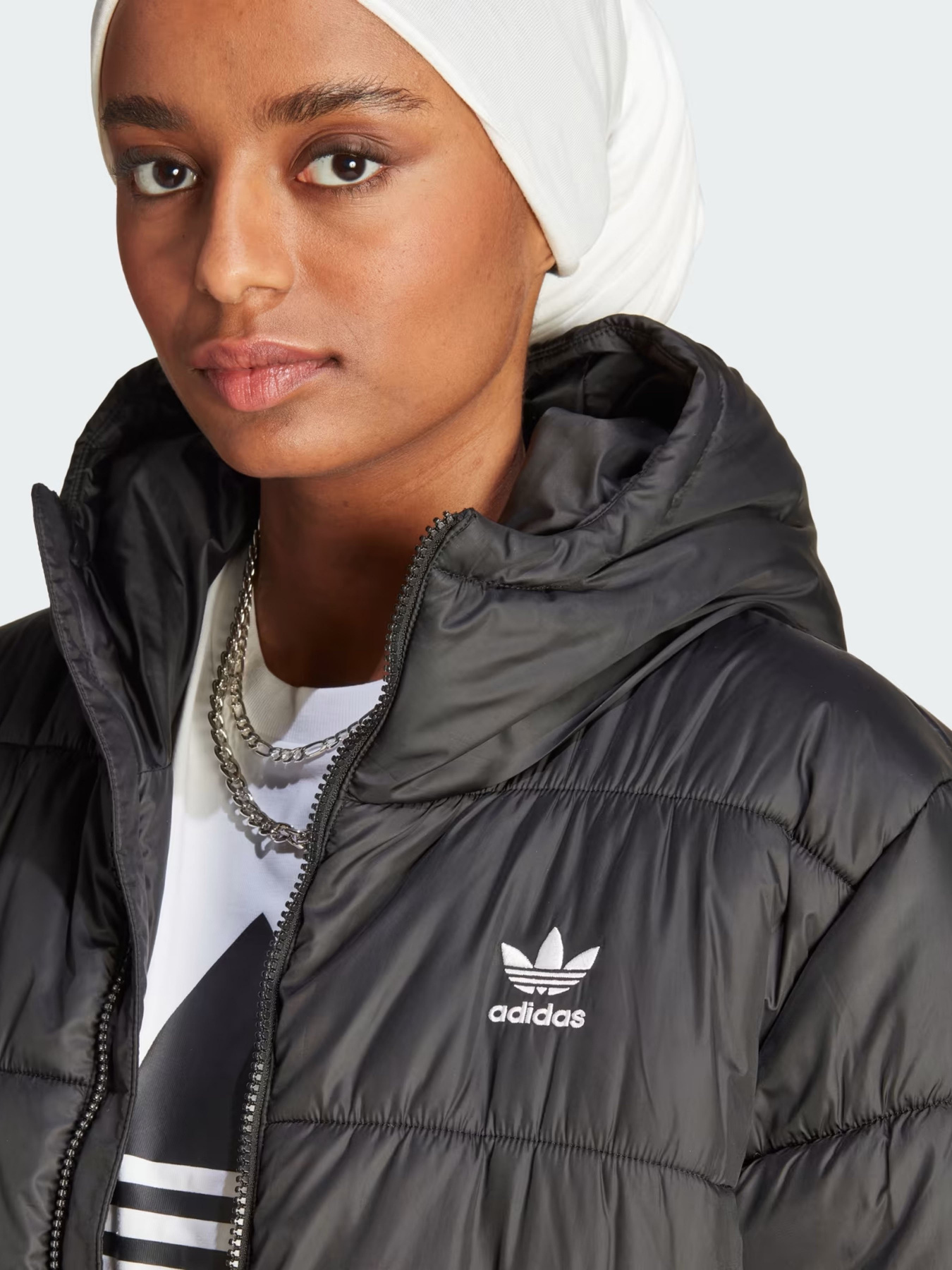 Демісезонна куртка Adidas Adicolor Long модель II8456 Фото