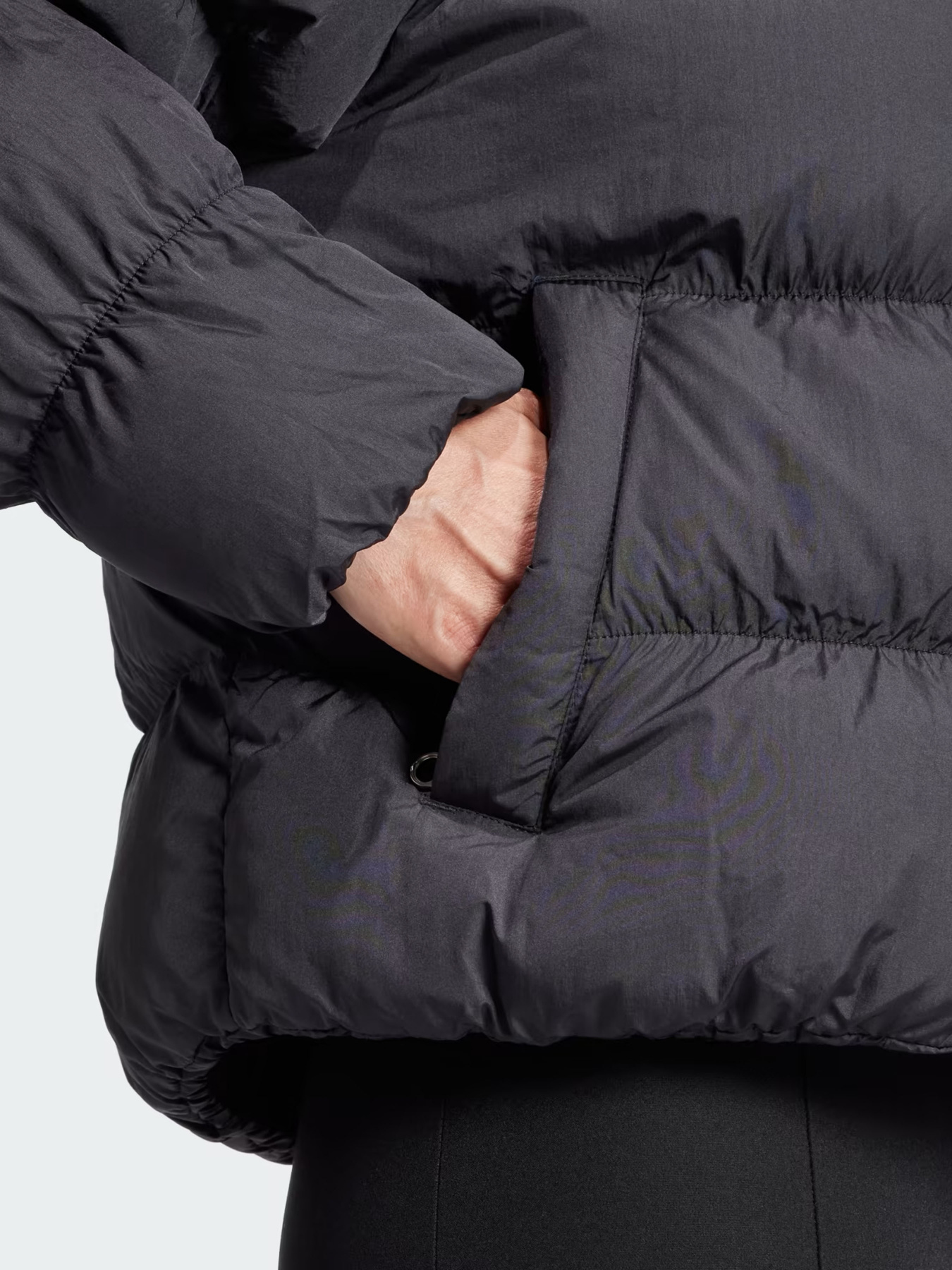 Пуховик Adidas Short Vegan Puffer модель II8466 Фото