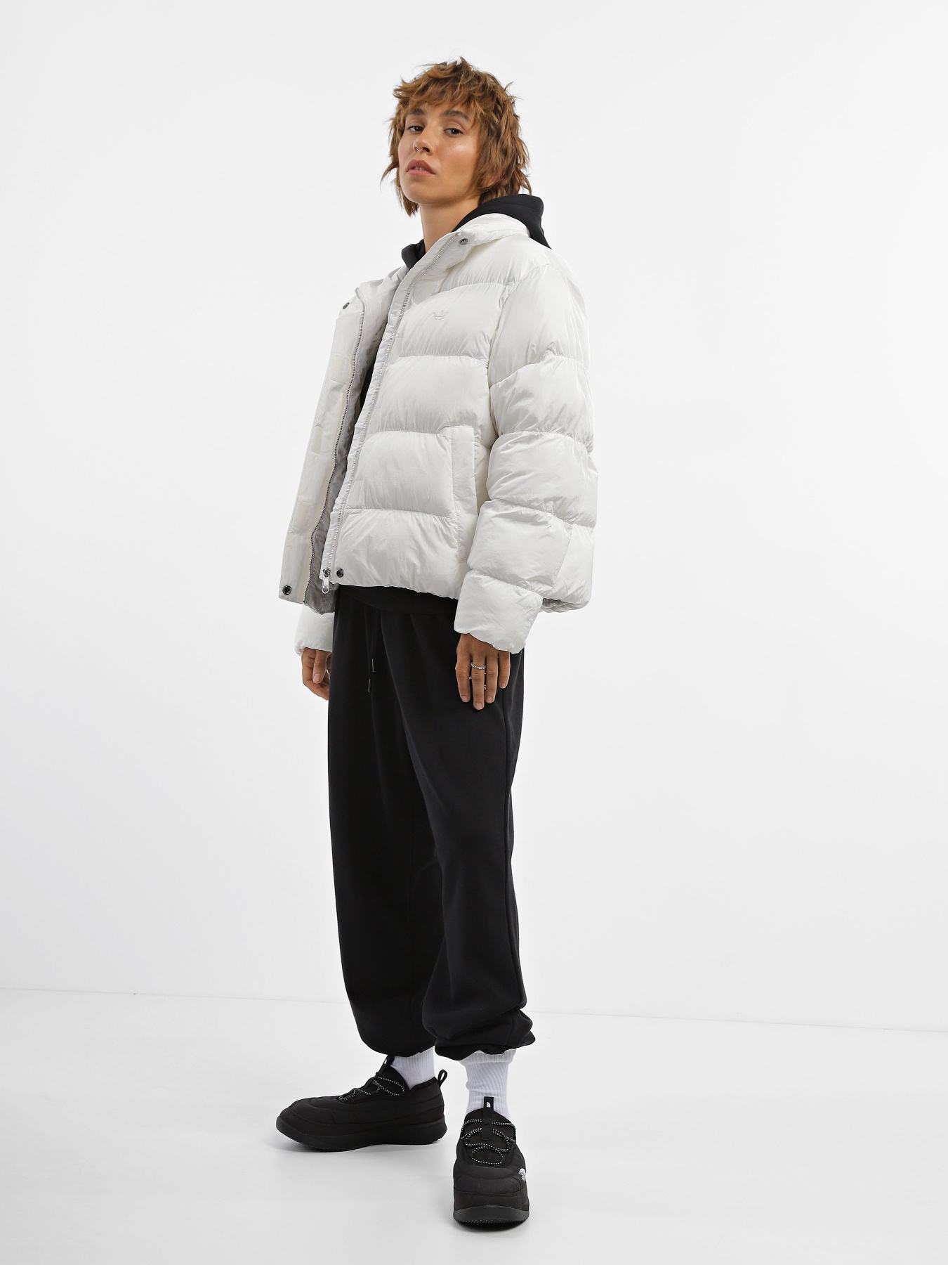 Пуховик Adidas Short Vegan Puffer модель IJ8236 Фото