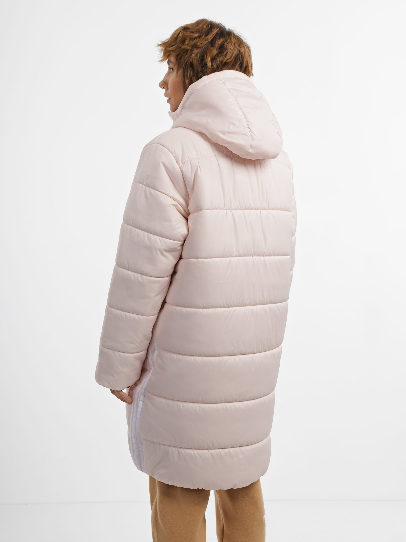 Демисезонная куртка Adidas Adicolor Long Originals модель IK0446 Фото