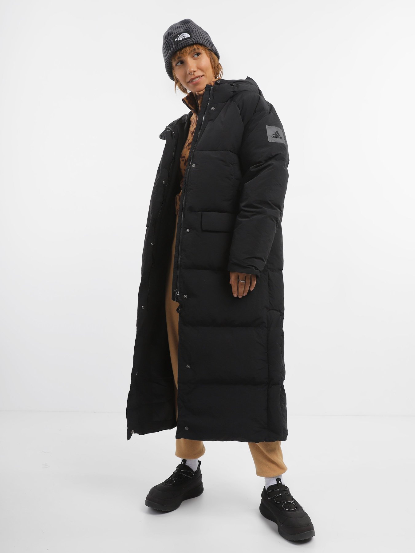 Пуховик Adidas Big Baffle Sportswear модель IK3159 Фото