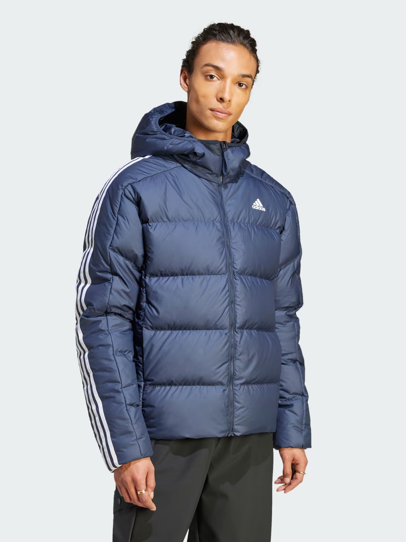 Пуховик Adidas Essentials Midweight Down модель IK3213 Фото