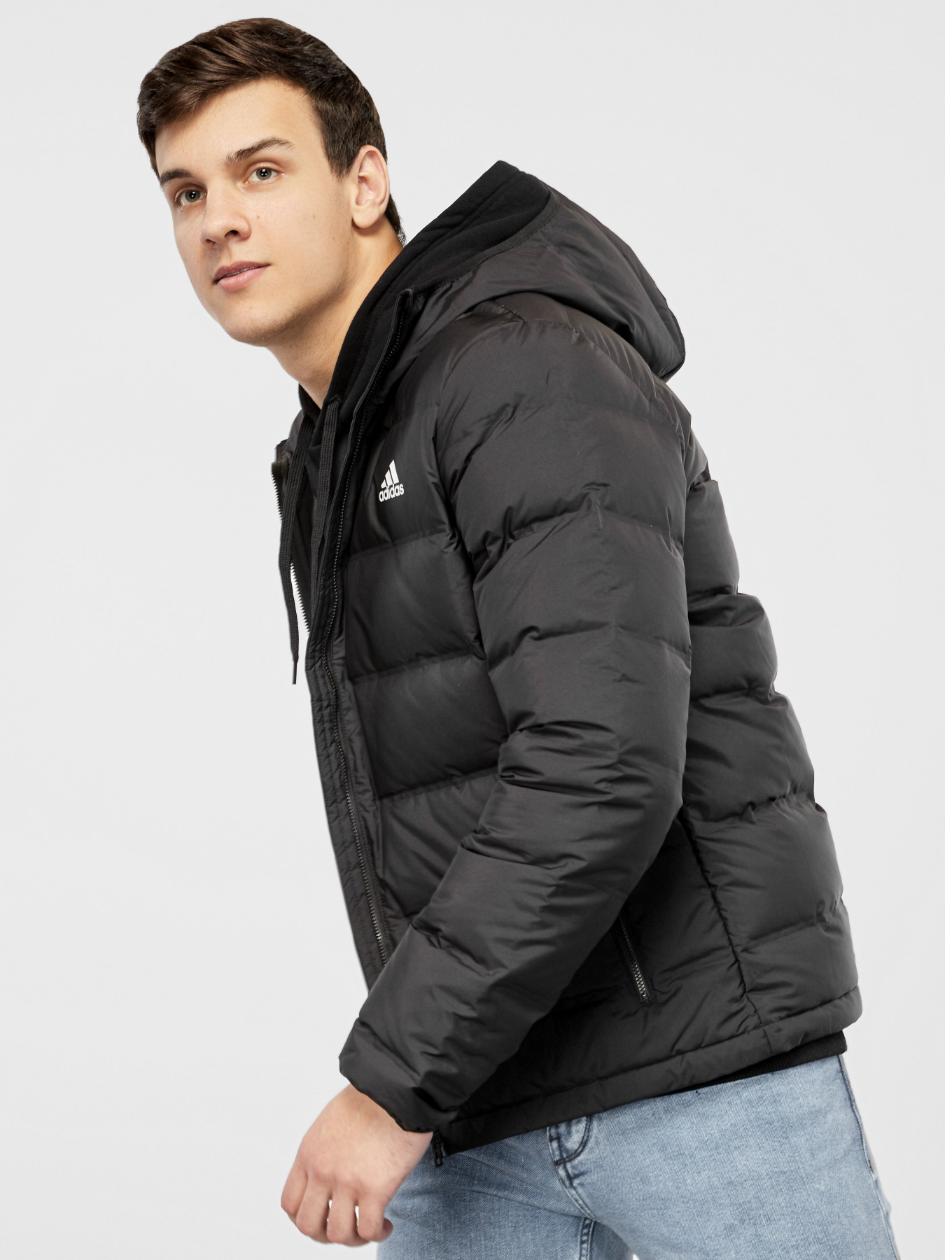 Пуховик Adidas Helionic Performance модель BQ2001 Фото