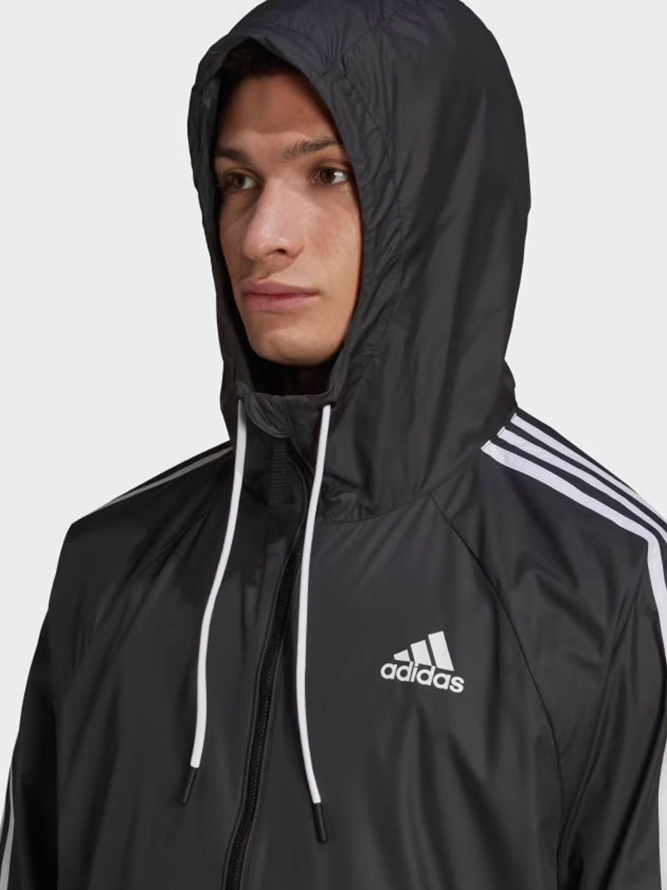 Вітровка Adidas BSC 3-Stripes Wind модель H65776 Фото