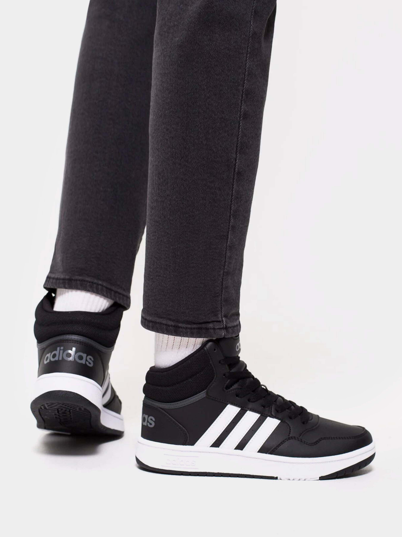 Кеды высокие Adidas Hoops Mid модель GW0402 Фото