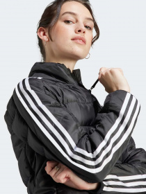 Демисезонная куртка Adidas Essentials 3-Stripes Light Down модель HZ5726 Фото