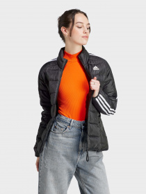 Демисезонная куртка Adidas Essentials 3-Stripes Light Down модель HZ5726 Фото