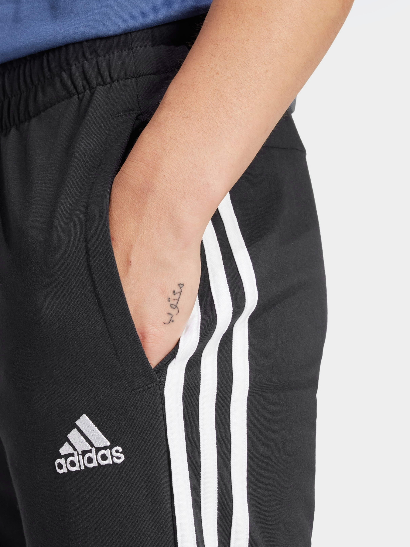 Спортивні штани Adidas ESSENTIALS SINGLE JERSEY 3-STR модель GM5542 Фото