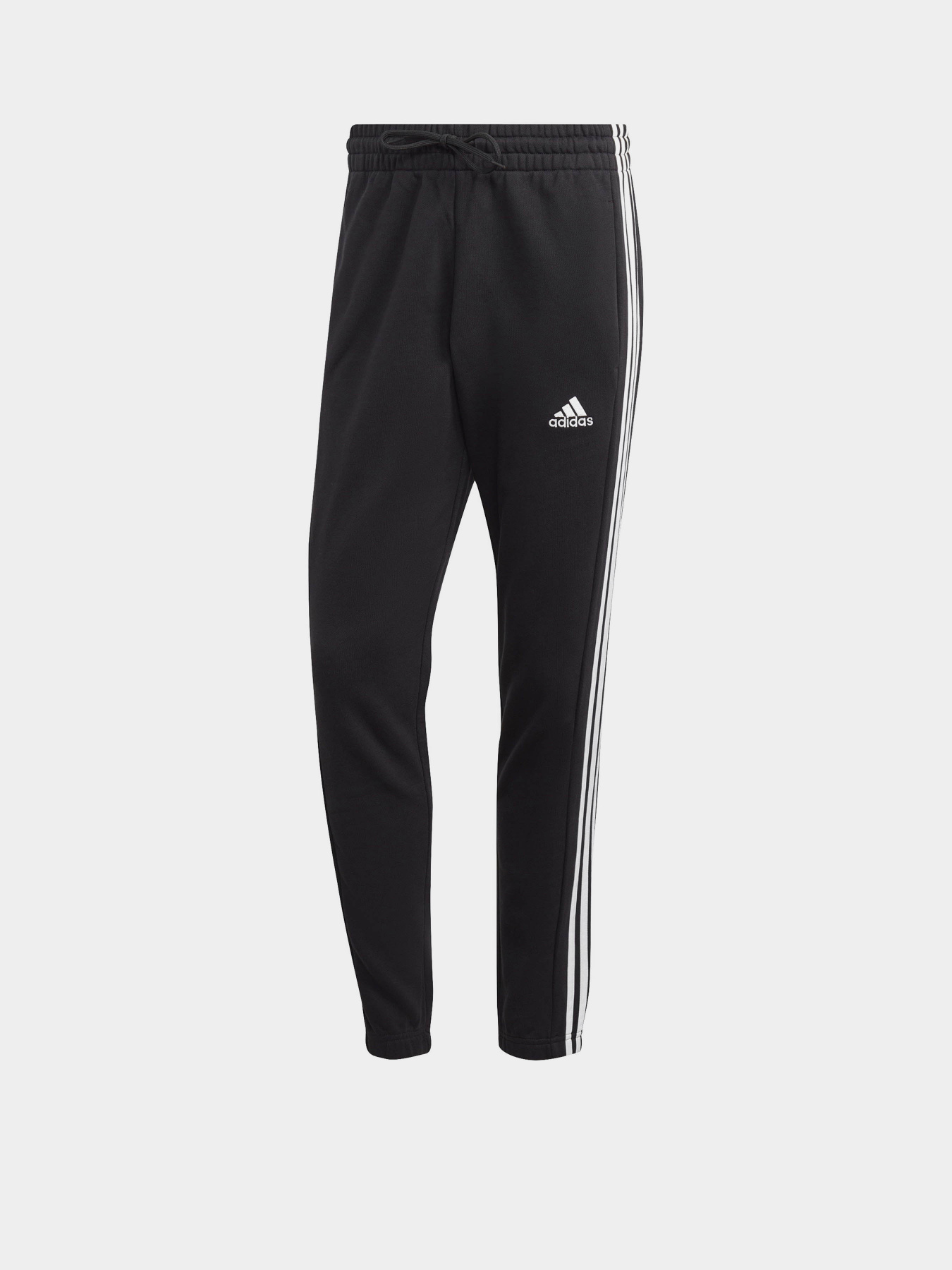 Штаны спортивные Adidas Essentials French Terry Tapered Elastic Cuff 3-Stripes Sportswear модель IC0050 Фото